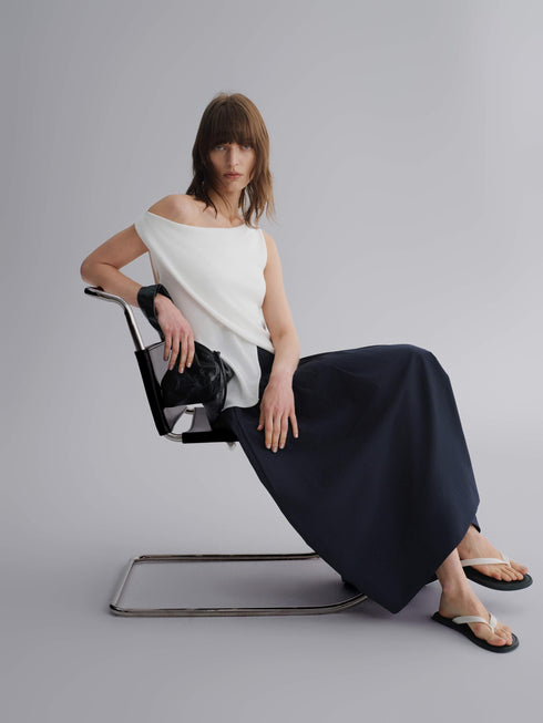 Top col en Lyocell Sway